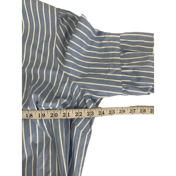 Westport Women's Lace Cuff Stripped Dress - Picture 5 of 6